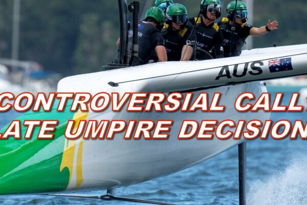 Sailgp: apel controversat? Decizia de arbitru târziu?