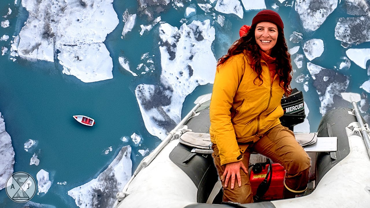 Aventura la distanță la Rare Ice Lagoon! Navigarea Alaska | Allison și James Cruising Alaska