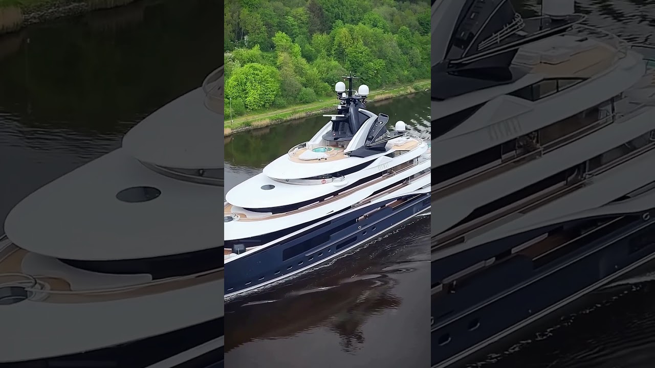 122m lürssen superyacht kismet livrat