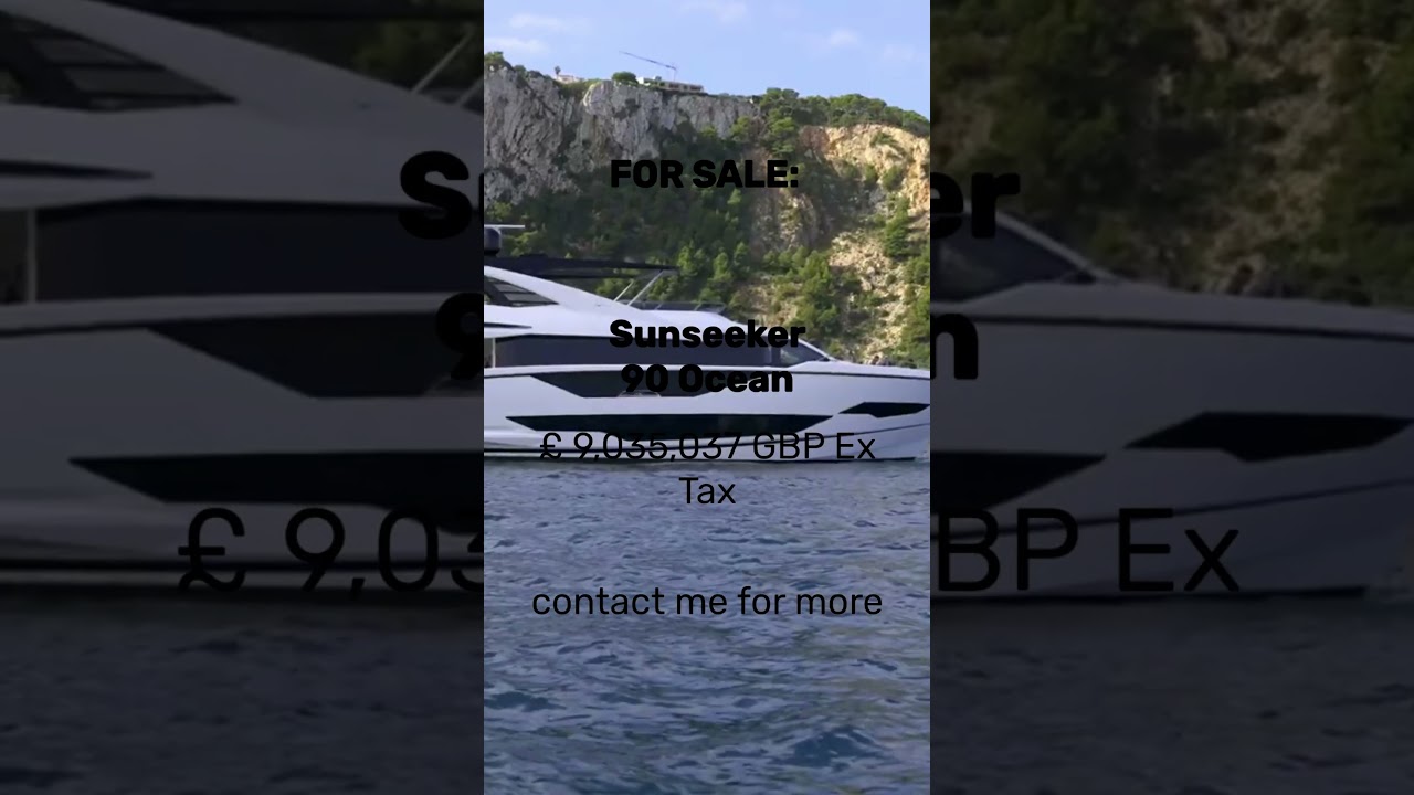 Sunseeker 90 Ocean - Traumyacht