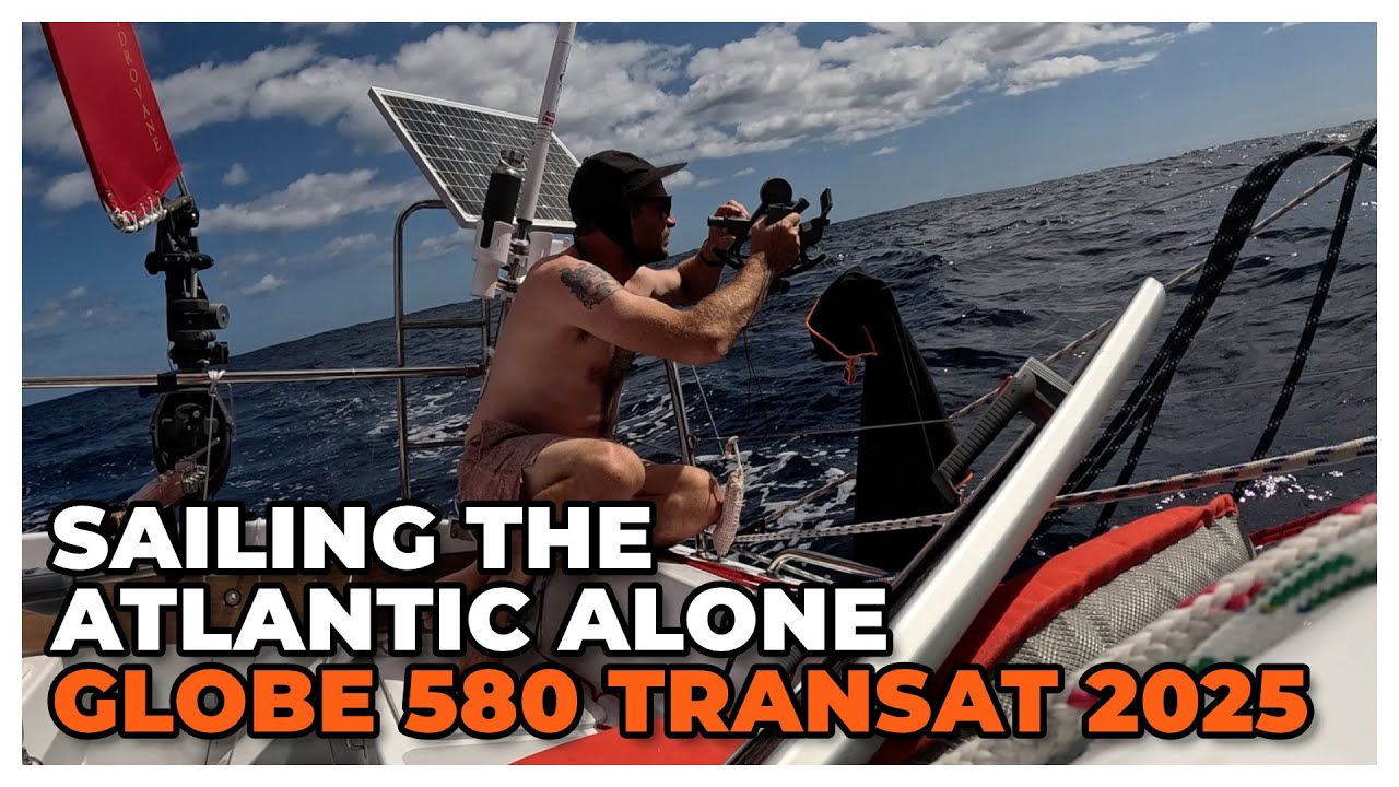 Navigarea Atlanticului singur: Globe 580 Transat 2025 Montage