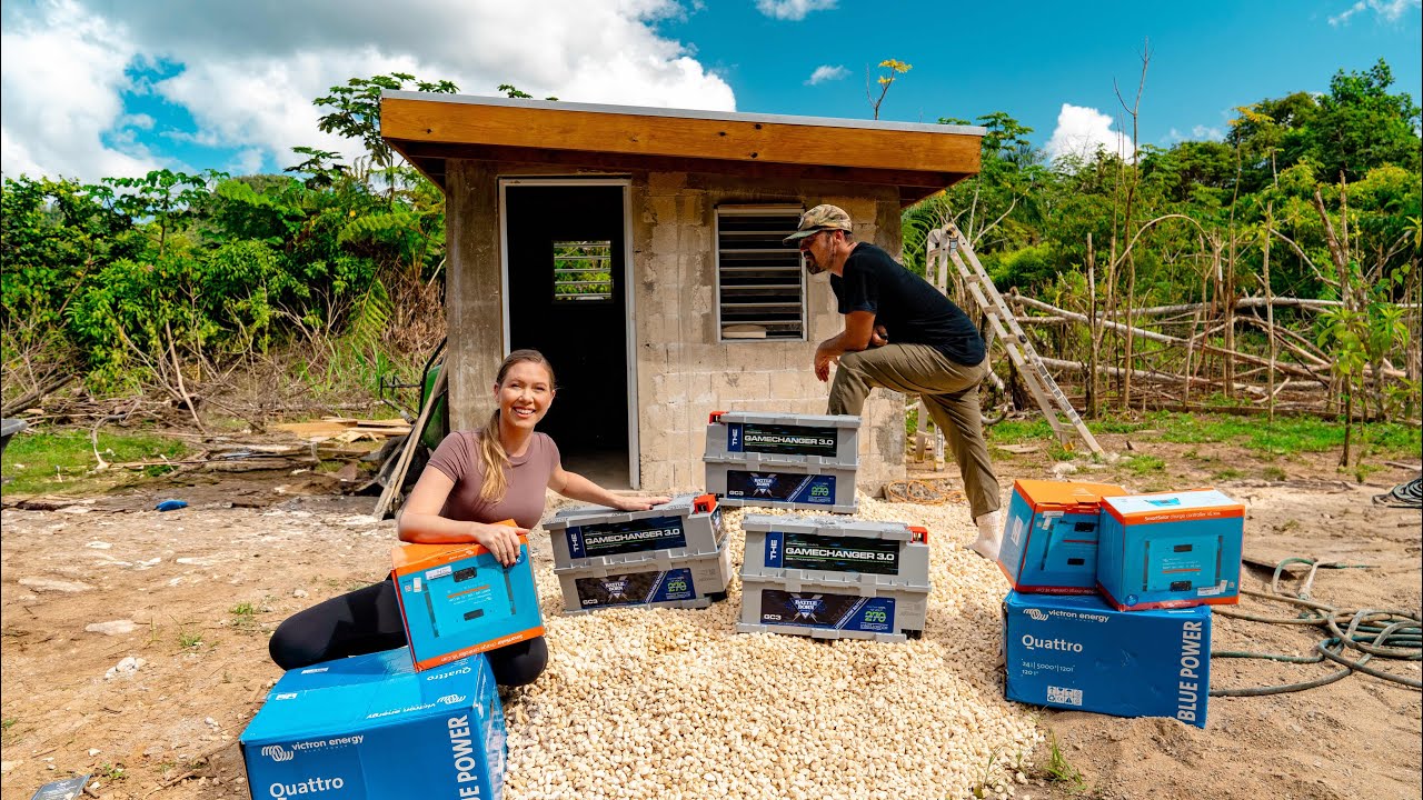 Nu ați văzut niciodată un sistem de putere off-grid așa!