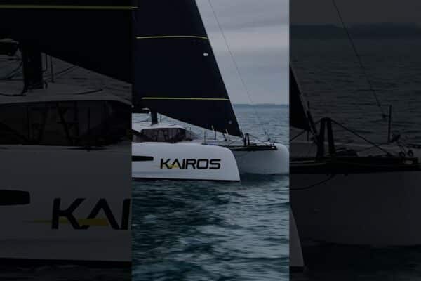 Într -o zi cu Kairos, outremer 55 ⛵️ #outremercatamarans #sailingAdventure #sailinglife #testSail