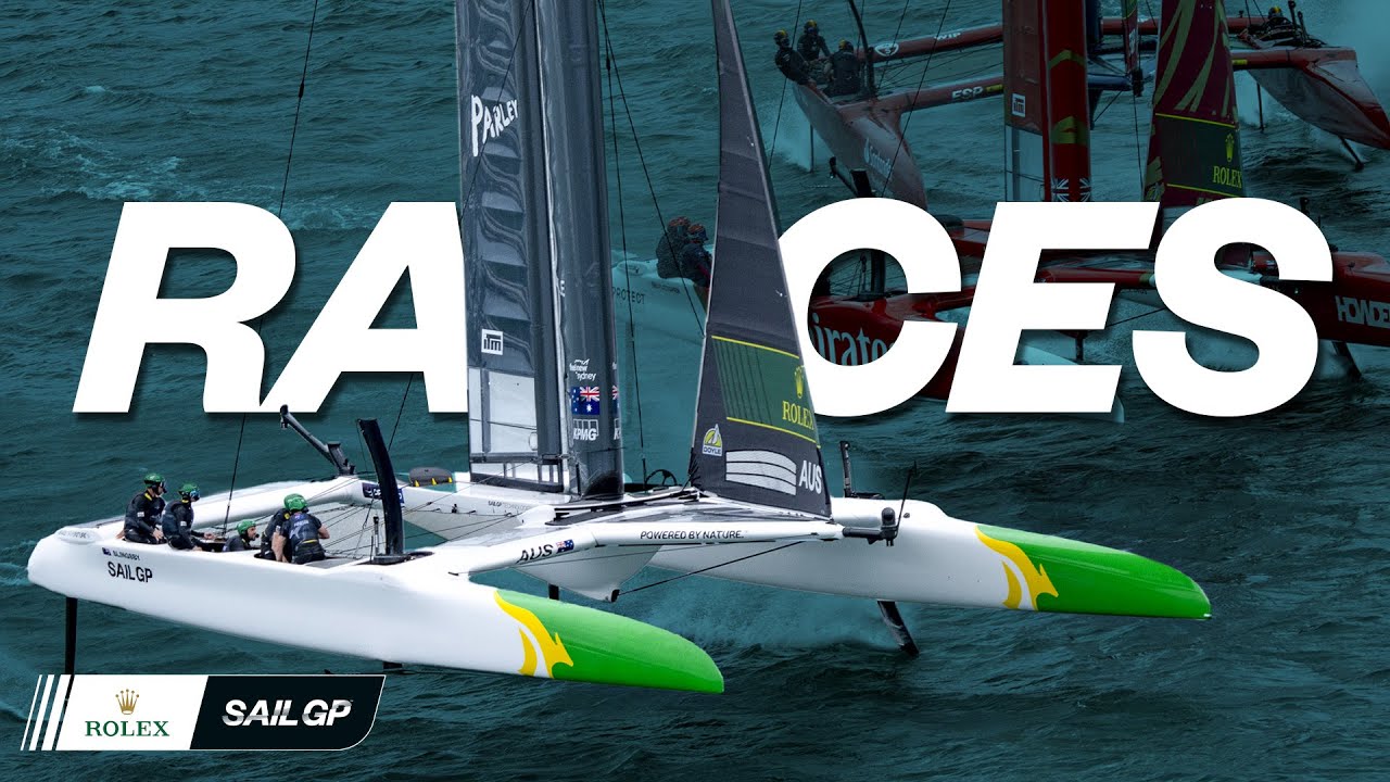 Cele mai bune curse integrale! | Majoritatea curselor extraordinare din Australia până acum! | Sailgp