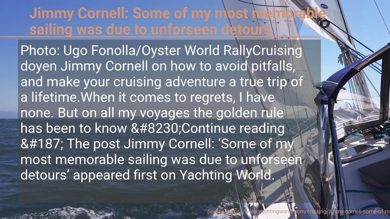 Yachting World (luni, 03 februarie 2025 06:00)