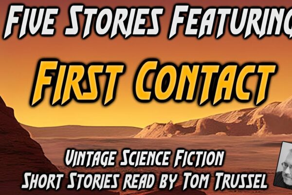 5 povești: Primul contact -selectat Vintage Science Fiction Audiobook Sleepstory Voice uman