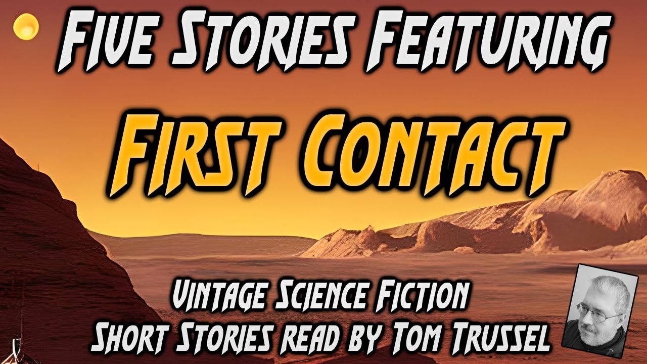 5 povești: Primul contact -selectat Vintage Science Fiction Audiobook Sleepstory Voice uman