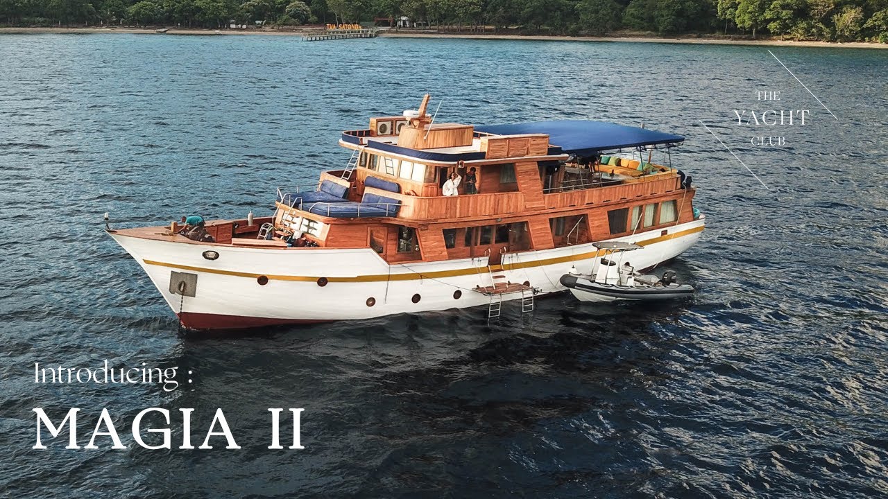 Magia 2 | 26m | Eleganță atemporală și expediții de iahturi de lux în Indonezia