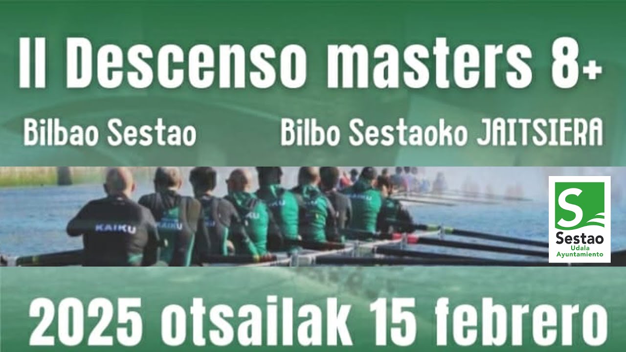 II descenso Masters 8+