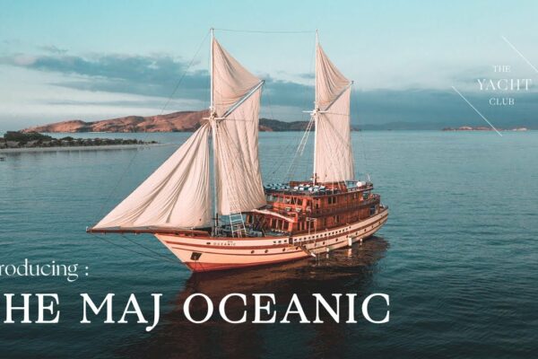 Maj Oceanic | 47m | Un iaht de lux Phinisi pentru călătorii indoneziene de neuitat