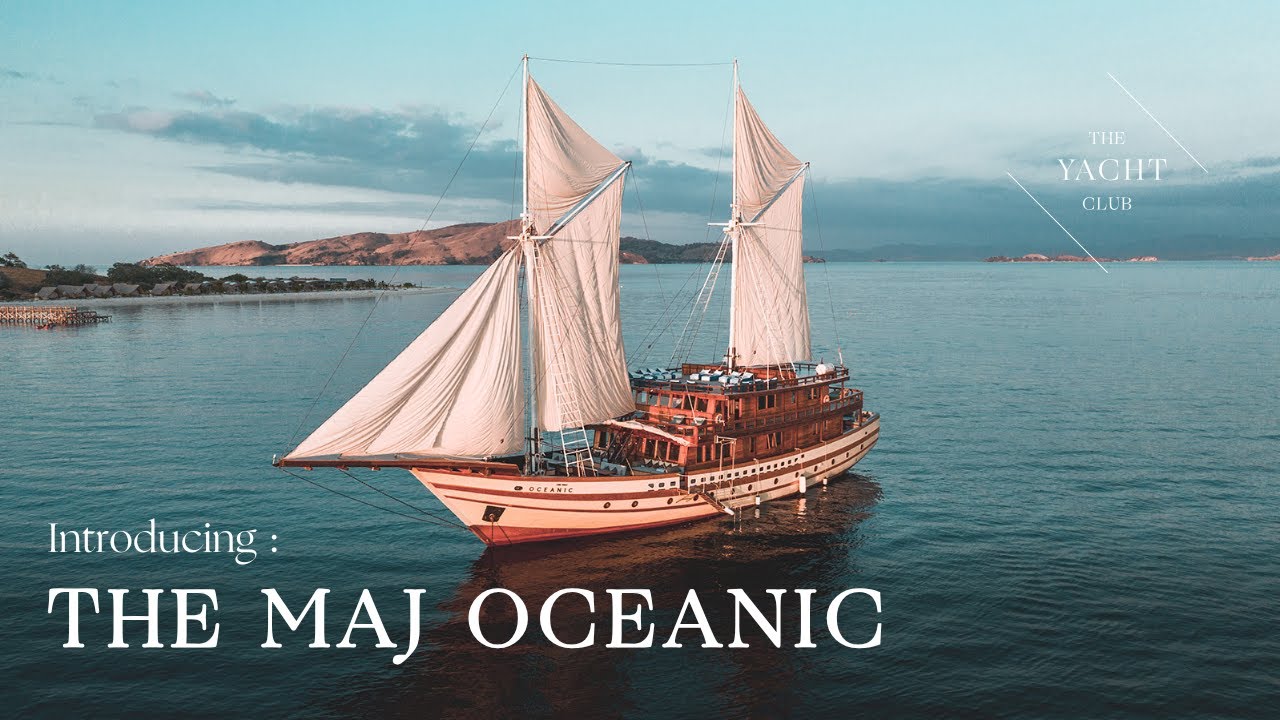 Maj Oceanic | 47m | Un iaht de lux Phinisi pentru călătorii indoneziene de neuitat