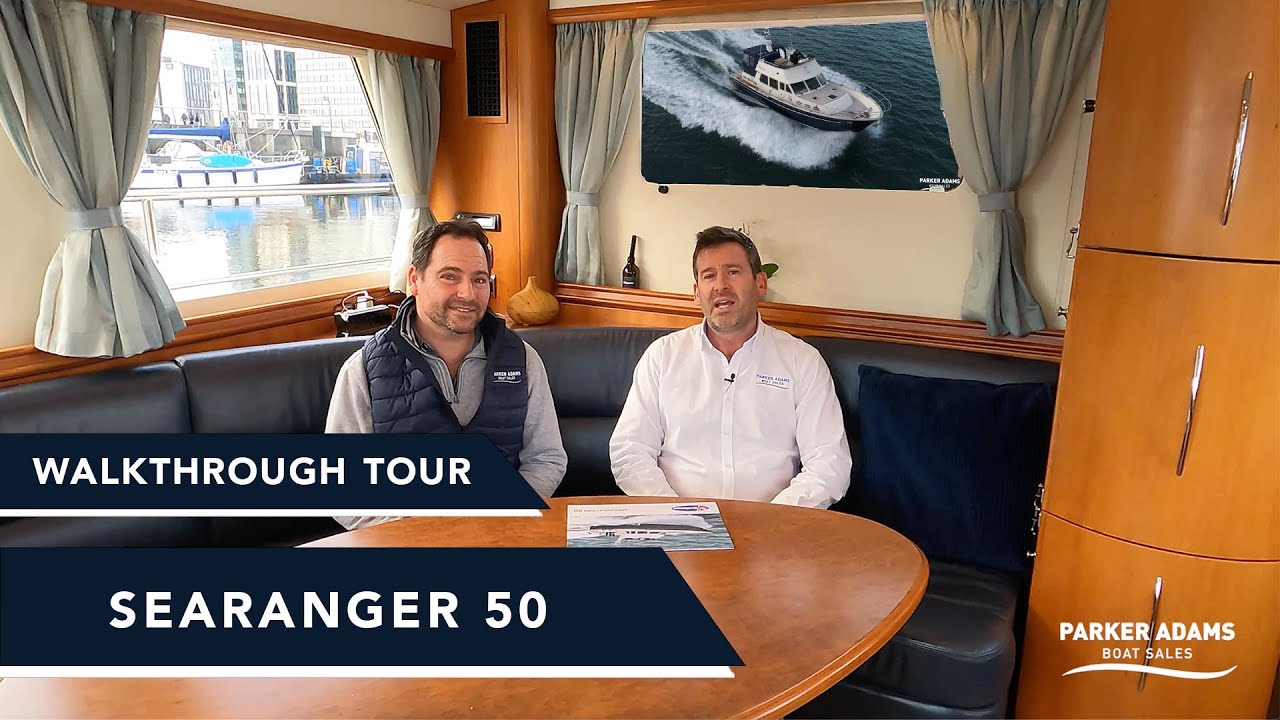 Searanger 50 - C £ 310K perfect Livaboard? Similar cu Trader Cruiser Motor Yacht - Tur Full Yacht!