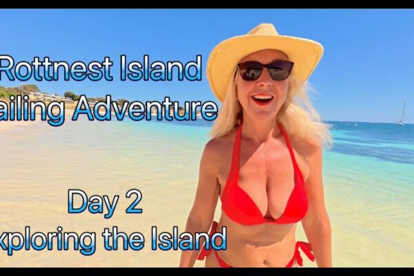Rottnest Island Sailing Adventure! Ziua 2 - Explorarea așezării, quokkas, bikini și plaje❤️