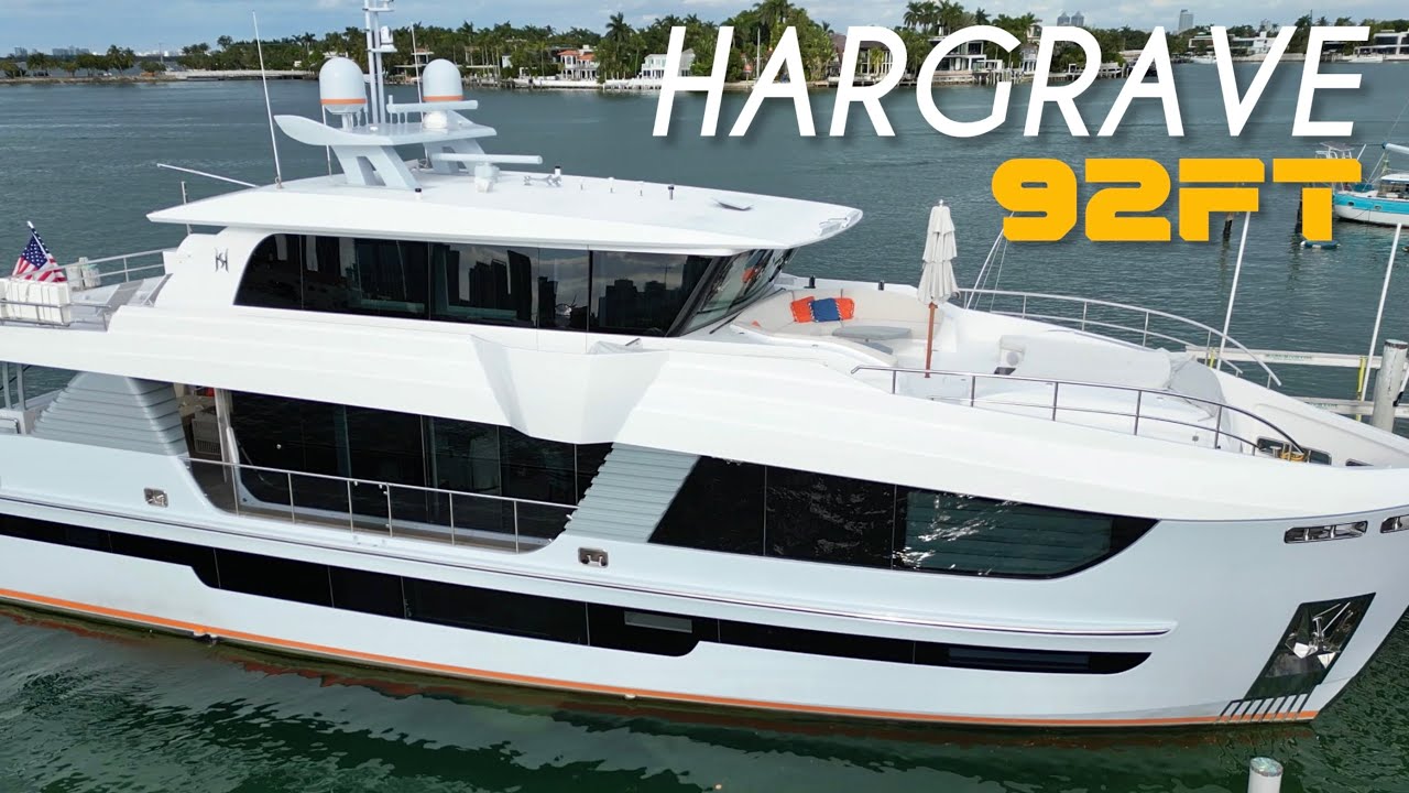 În interiorul luxosului 92ft 2020 Hargrave Yacht ~ Ultimate Walkthrough!