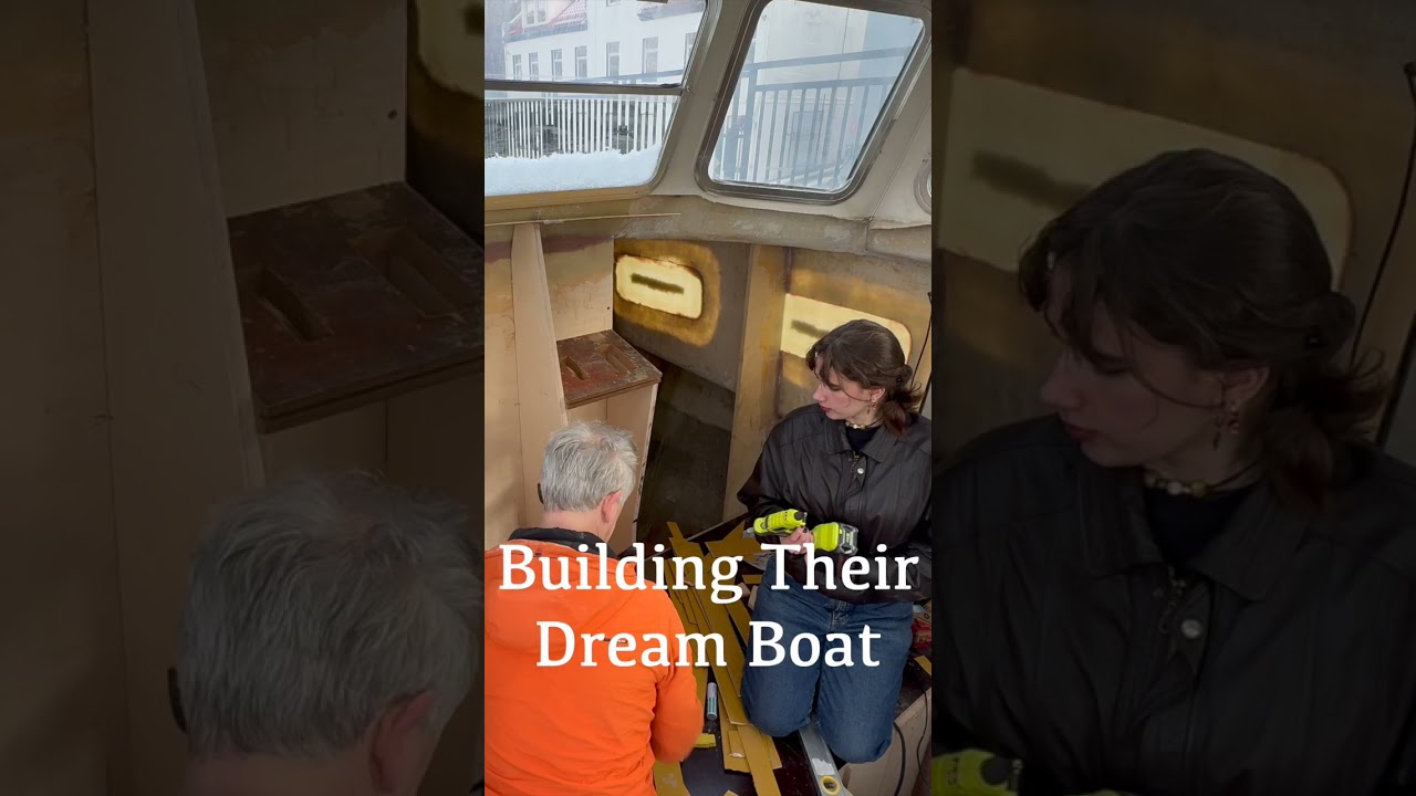 Îndepărtarea unei băi vechi cu pânze - Călătoria noastră continuă #Boatrenovation #diy #sailing #Boating