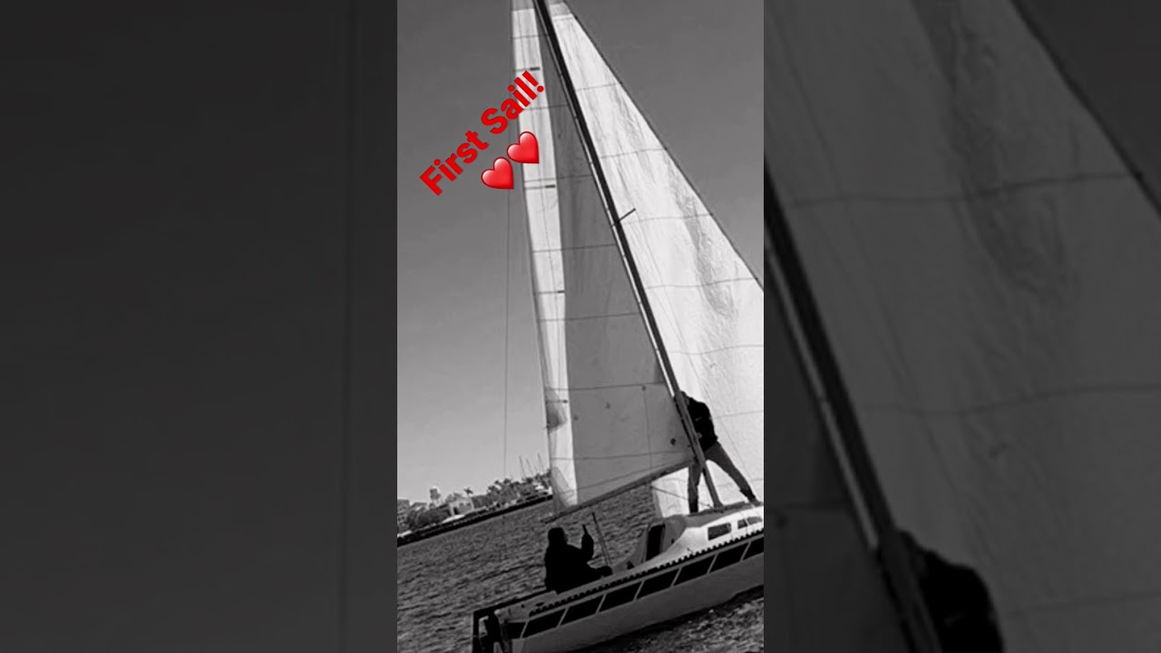 1982 Mirage 5.5 First Sail Photos- #Sail #sailboat #sailing #Sailor #2023 #Adventure #Beach #Boat