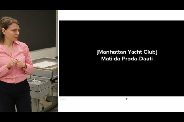 Matilda Sauta -Dauta - Manhattan Yacht Club