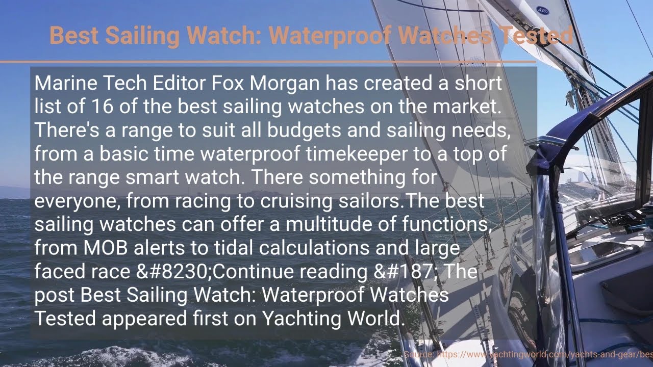 Yachting World (Thu, 20 februarie 2025 10:00)