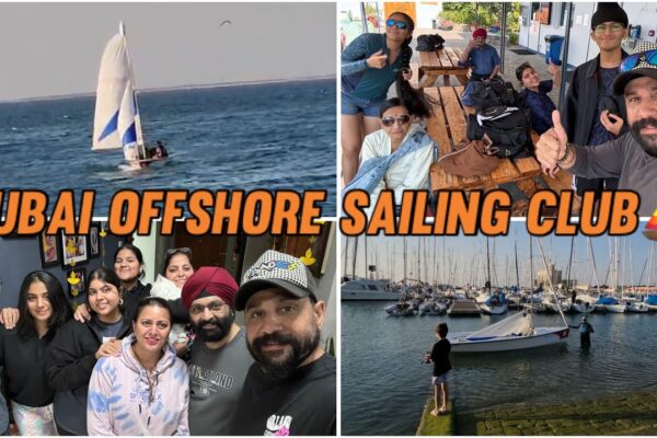 Am experimentat navigarea la Dubai Offshore Sailing Club🛥️⛵️