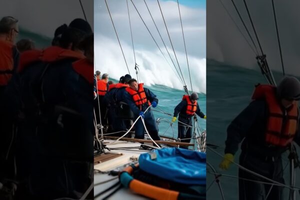 Pentru a atenua riscurile atunci când navigați în astfel de condiții #OceanPower #epicWaves #Ocean