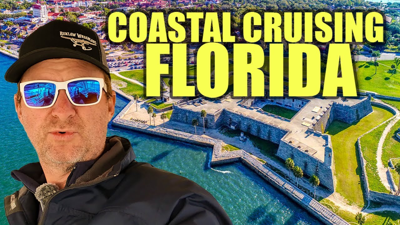 Florida de coastă navigând de la St Augustin la Fort Pierce