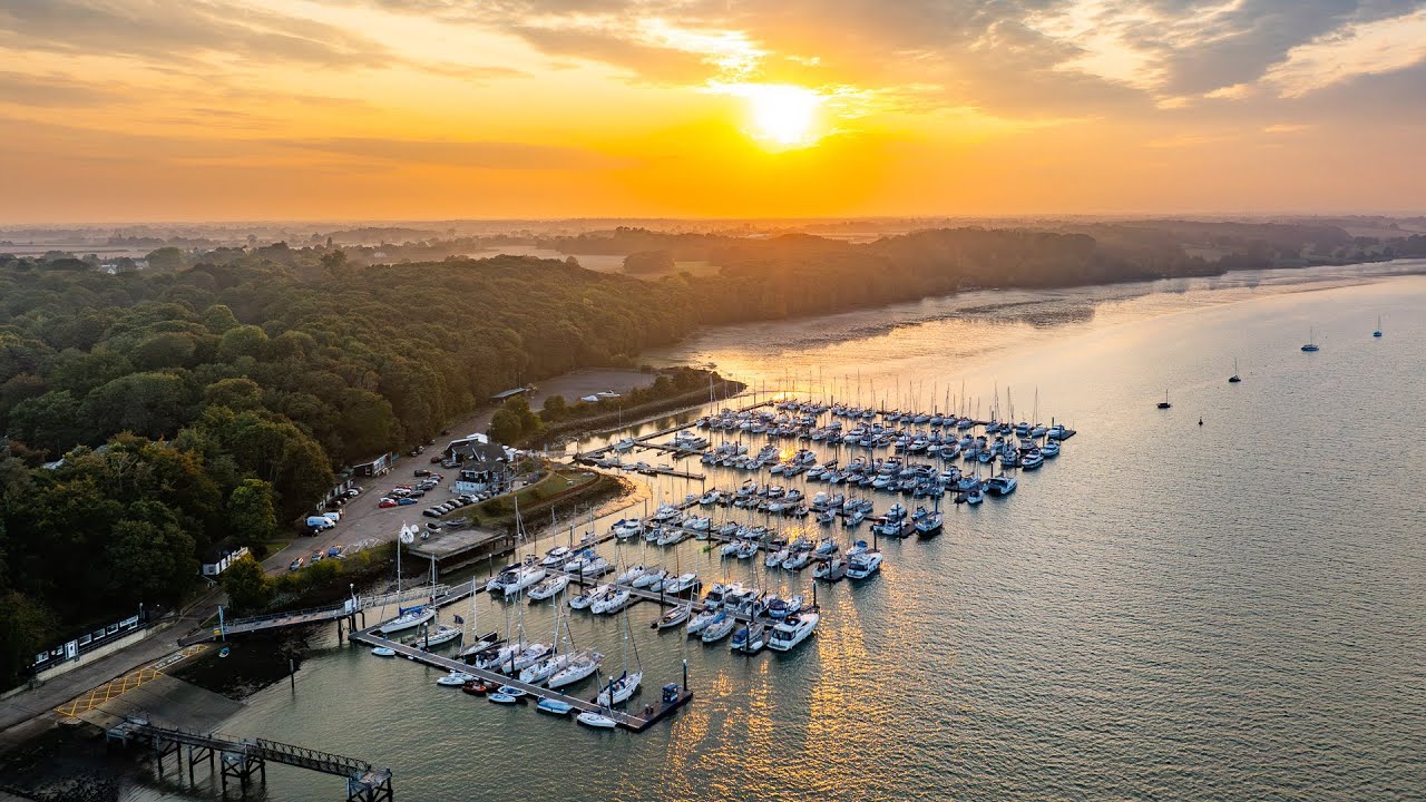 Woolverstone Marina and Lodge Park: O retragere pitorească a râului