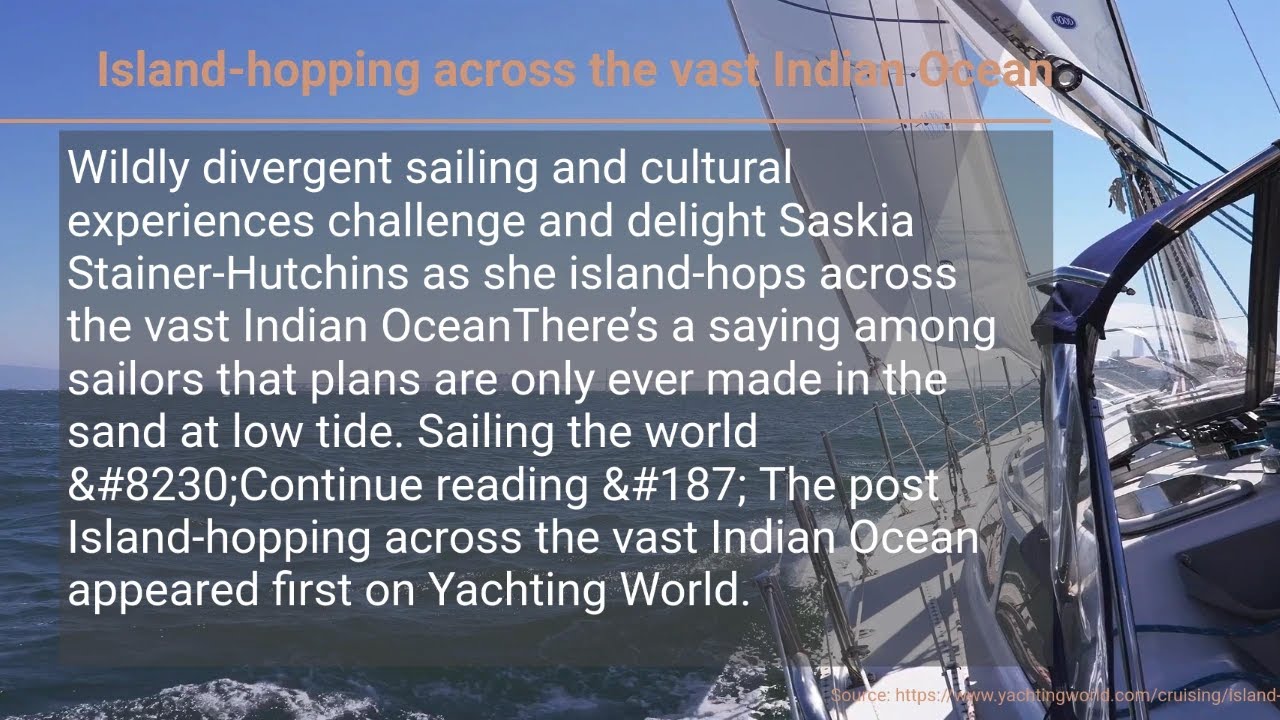 Yachting World (vineri, 28 februarie 2025 06:50)