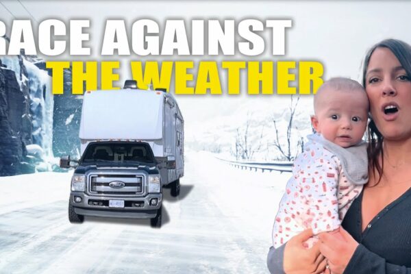 Trecerea unui pas mortal de munte în timpul iernii ... cu zero experiență ❄️😨 | Vlog 274