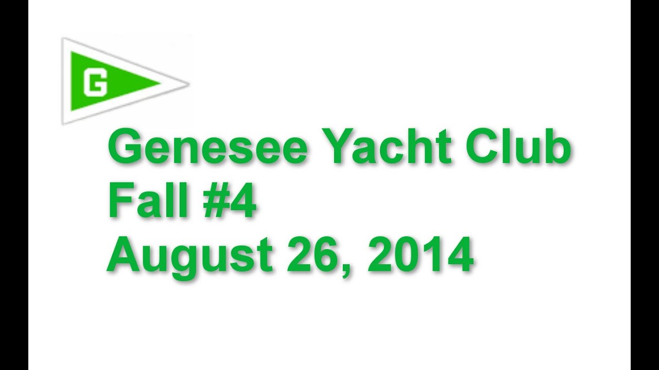 Genesee Yacht Club Fall #4 2014