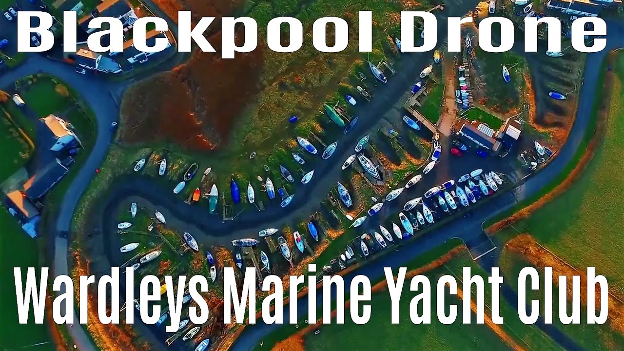 Blackpool Drone Wardleys Marine Yacht Club