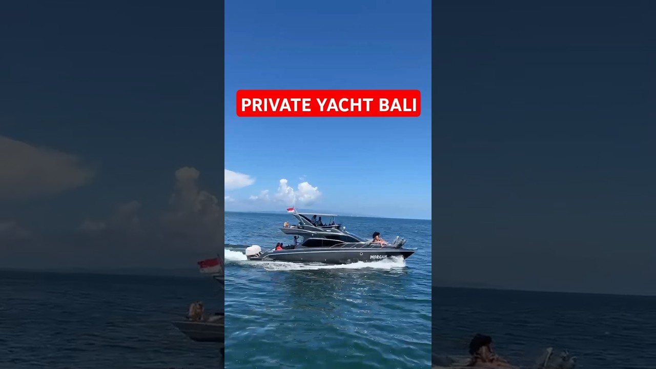 Yacht privat Bali