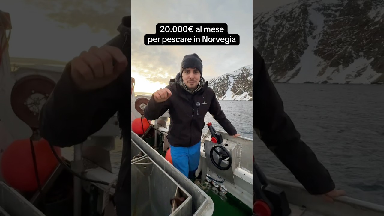 Facturare de 20.000 € pe lună pescuit în Norvegia