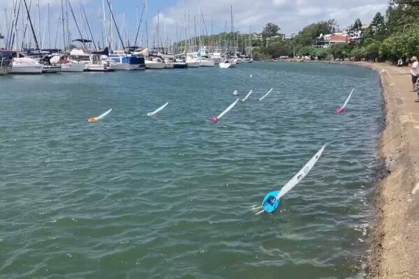 IOM Fleet Race cu Wynnum Manly Radio Model Yacht Club
