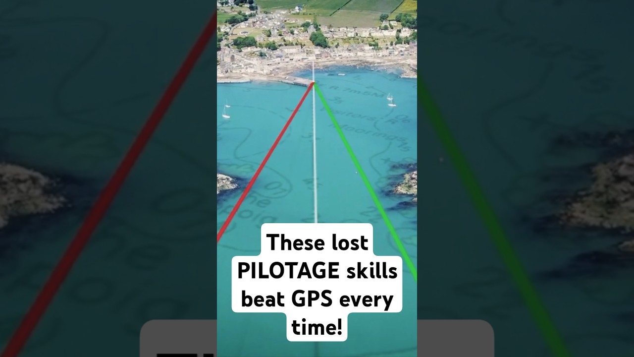 Mai sigur decât GPS? Navigați în orice loc strâns! #learntosail #sailing #sailinglife #yachting #boating