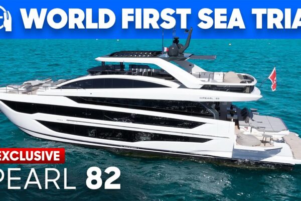 Conducerea Mini Superyacht de 4,8 milioane de lire sterline | Pearl 82 Test Drive, Tour & Review