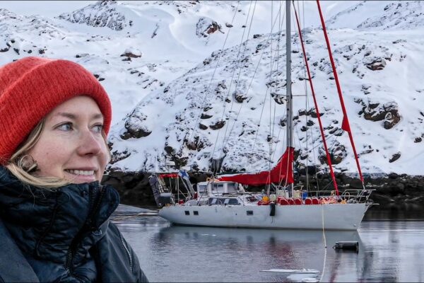 Trăind 6 luni în gheață în Groenlanda (prima furtună de iarnă)