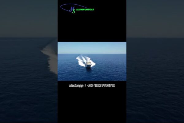 Barcă de pescuit din aliaj din aluminiu, iaht importat. | MS Shipbuilding