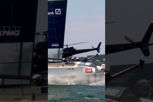 Poezie în mișcare 🤩 #sailgp #sails #Racing #SlowMotion #SLOWMO