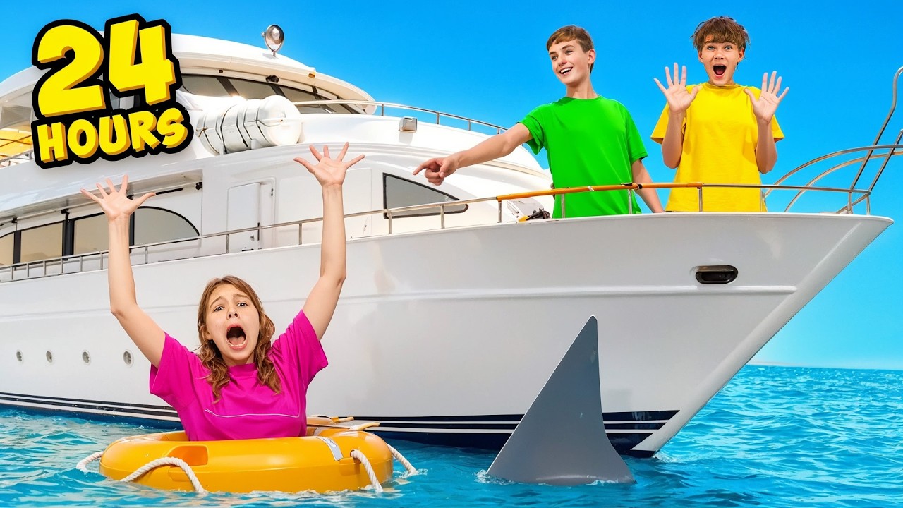 Trăind pe un iaht timp de 24 de ore