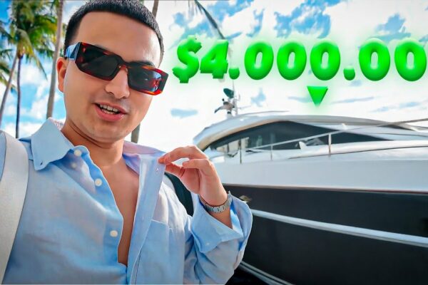 Într -o zi pe iahtul de lux din Miami Vice!