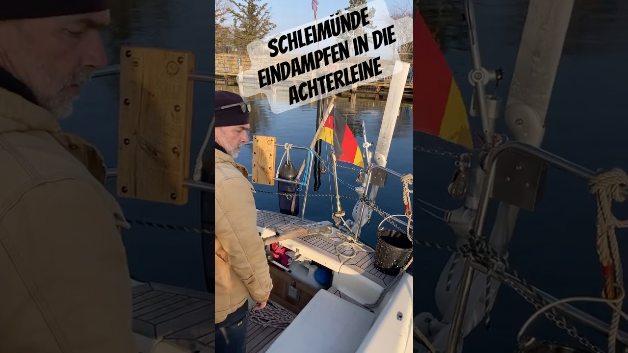 Creați în mucus. Vapen în linia opt #sailing #segeln #balticsea #ostsee