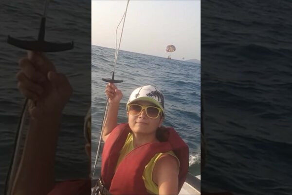 Navigare în Bagabeach Goa #sailing #adventure #adventureAwaits #Travel #Traveldiars #Shorts