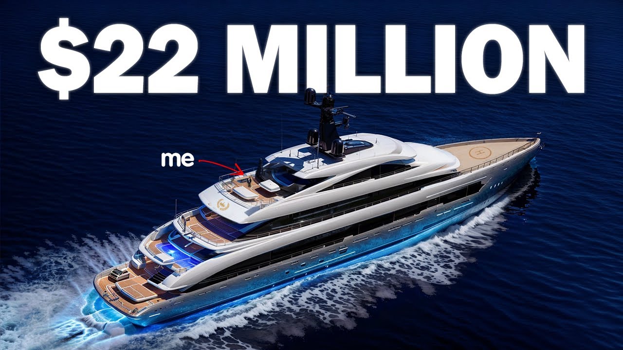 În interiorul singurului megayacht regal din lume! Îți va sufla mintea ...
