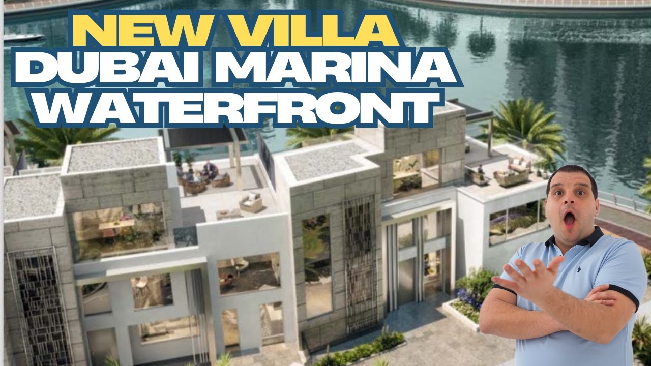 7 milioane USD vilă de 4 dormitoare de vânzare în Dubai Marina, lângă plaja Liv Waterside