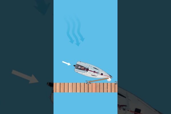 Cum se folosește o linie de primăvară pentru a inversa un iaht de pe un doc ca un profesionist! 🚤⚓