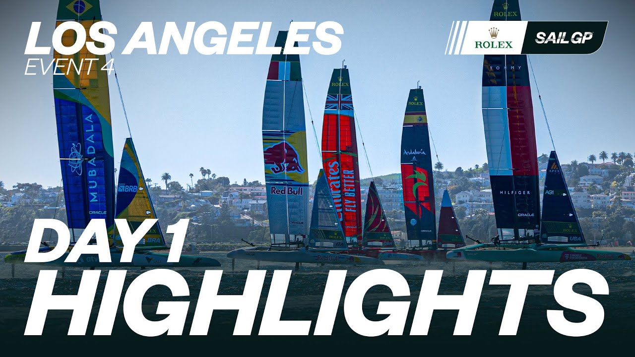 Ziua 1 Repere // Rolex Los Angeles Sail Grand Prix | Sailgp