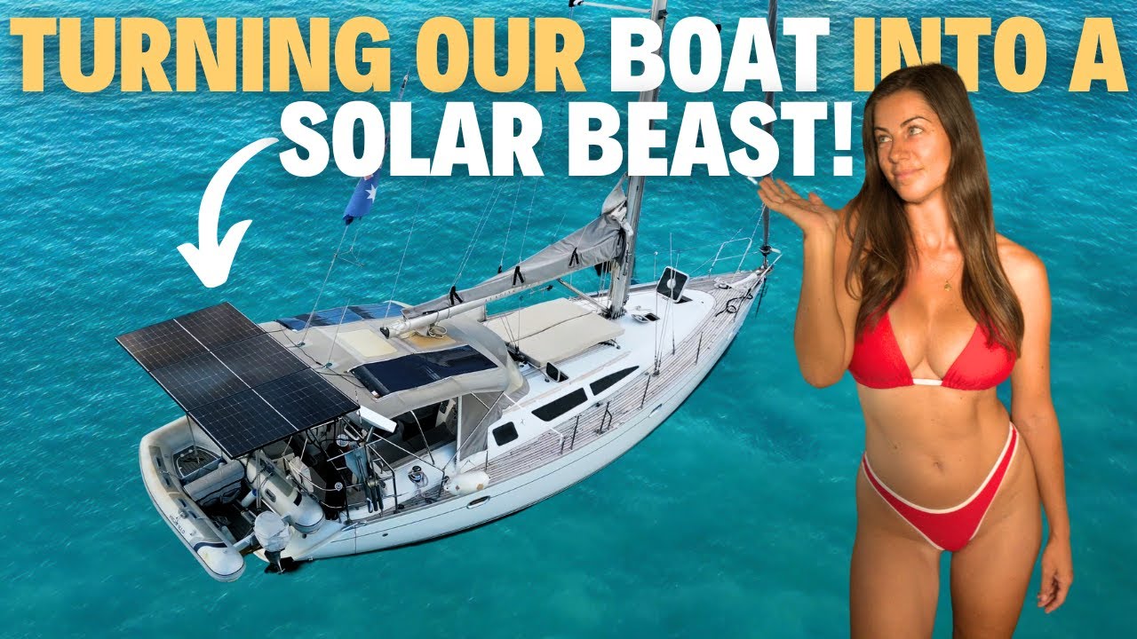 Barcă alimentat de Soare: BOUGERV 400W Panou solar Upgrade! EP-168