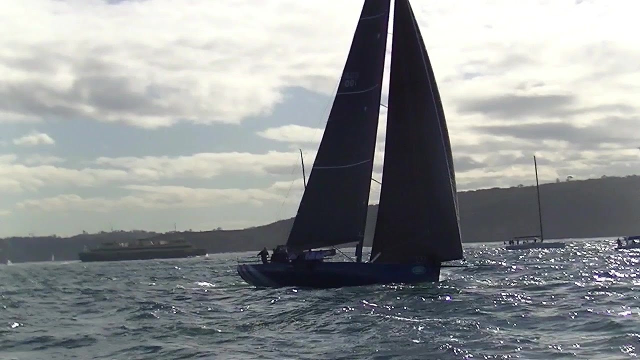 Land Rover Sydney Gold Coast Race câștigător Matt Allen Ichi Ban Talks pe larg la bărci la TV