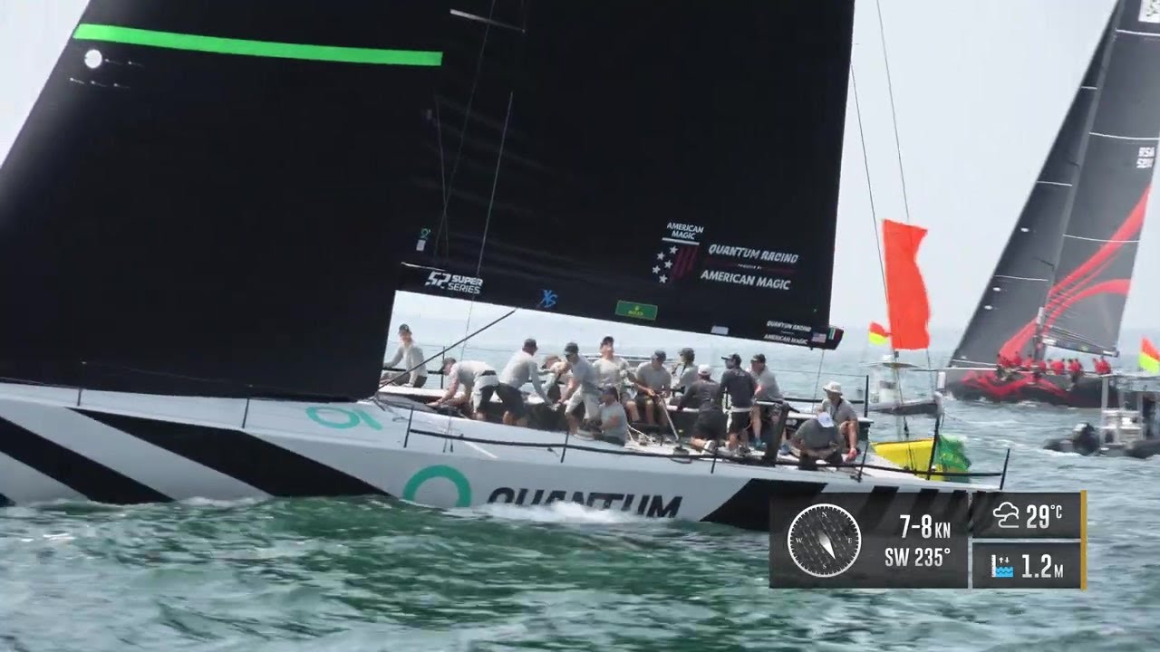 Ziua 2 - Rolex TP52 Campionatul Mondial Newport RI Replay of the „Live Feed”. Curse de iahturi de top de clasă.