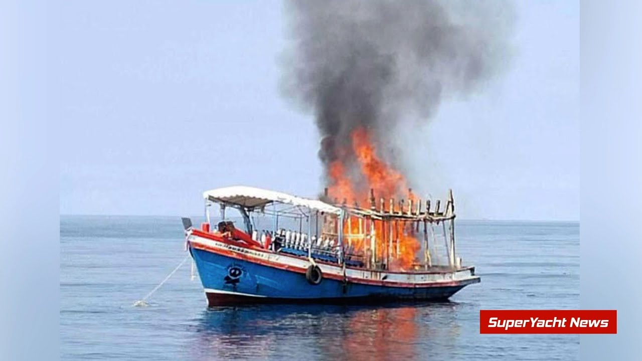 Turistul britanic a presupus mort după incendiu pe barca de scufundare | Clipuri sy